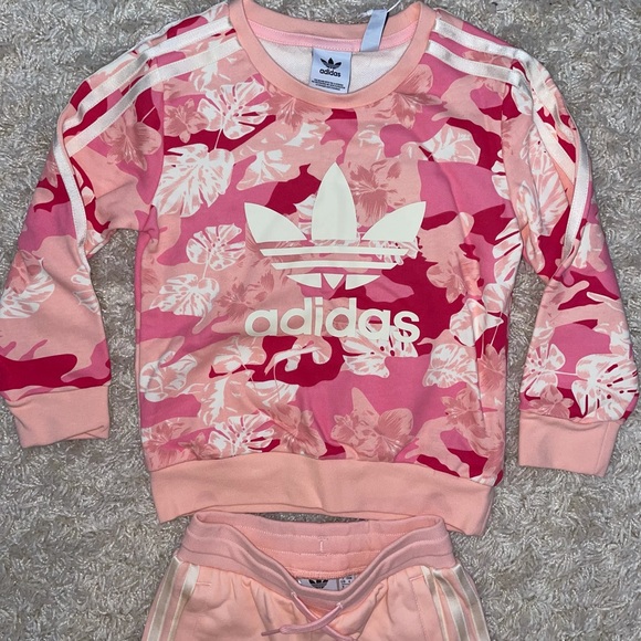 ADIDAS ORIGINALS Floral Crew Set - Picture 3 of 5